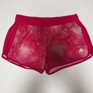 Adidas Climalite Coral Drawstring Running Shorts Women’s Medium